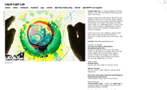 Desktop Screenshot of liquidlightlab.com